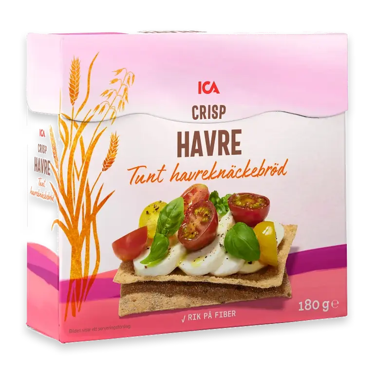 Surdegsknäckebröd Crisp Havre 180g