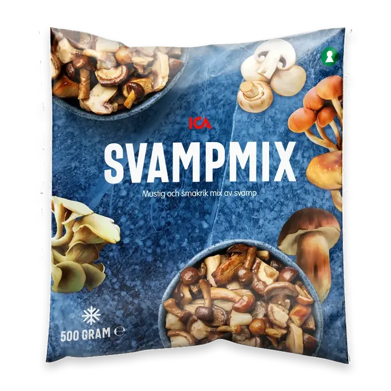 Svampmix Fryst 500g