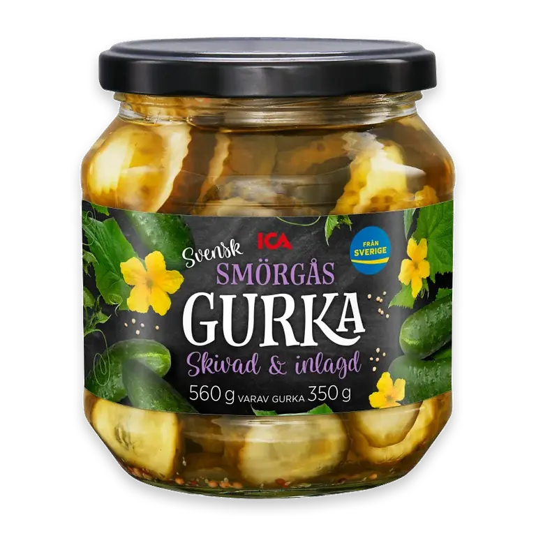 Svensk Smörgåsgurka 560g