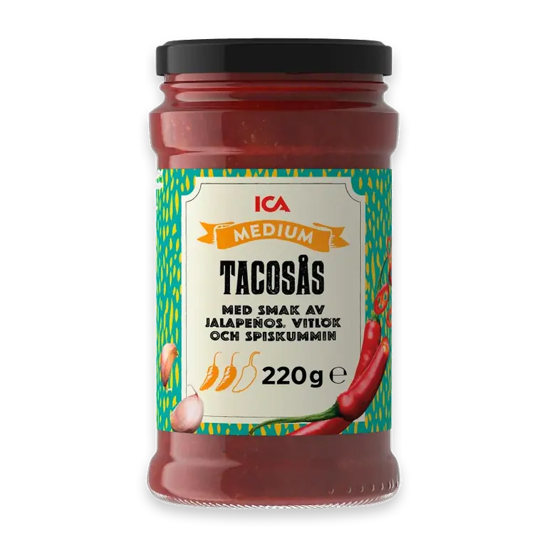 Tacosås Medium 220g