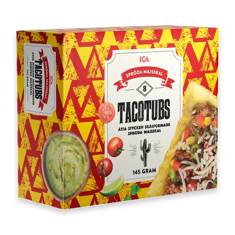 Tacotubs 8-p 145g