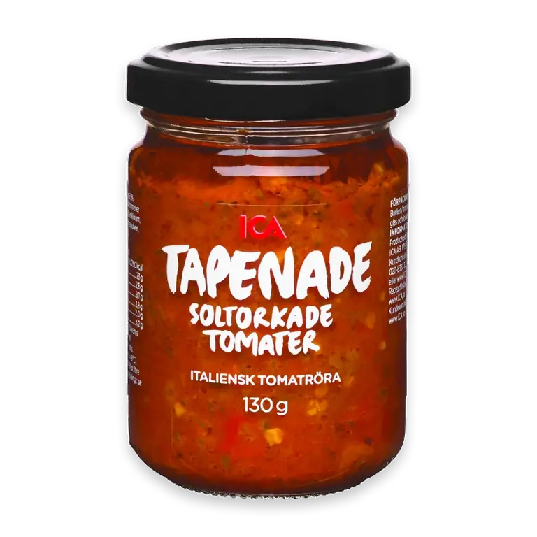 Tapenade av Soltorkade tomater 130g