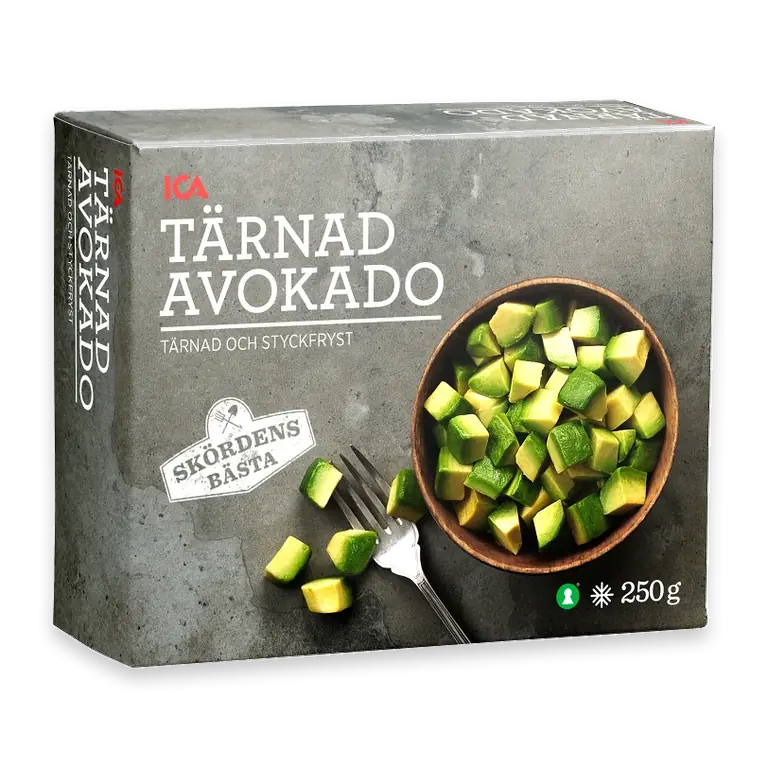 Tärnad avokado Fryst 250g