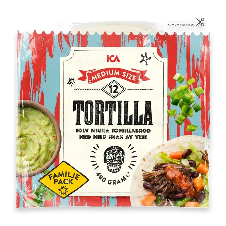 Tortillabröd Familjepack 12-p