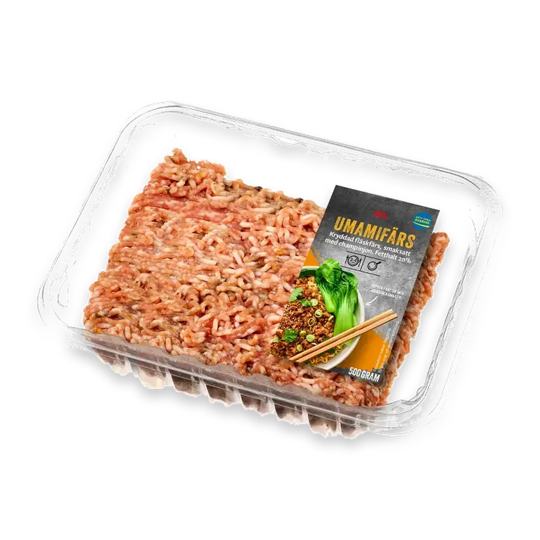 Umamifärs Färsk av fläsk 500g