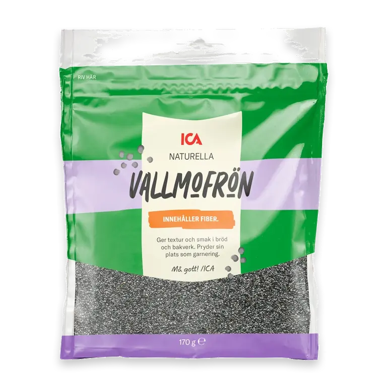 Vallmofrön 170g