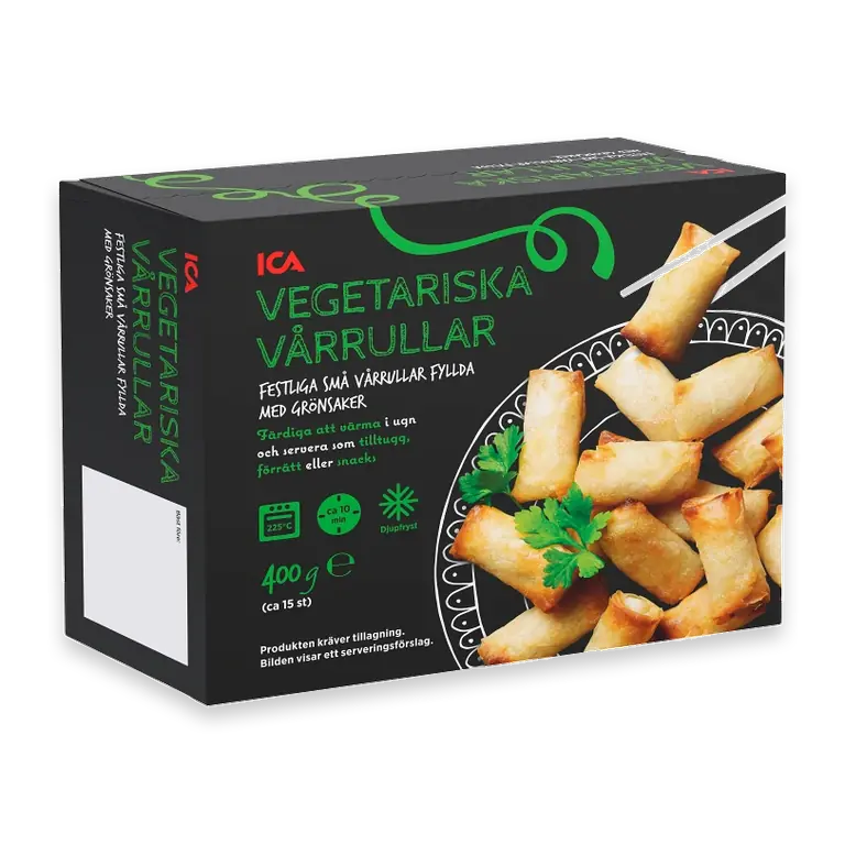 Vårrulle mini vegetariska Fryst 400g