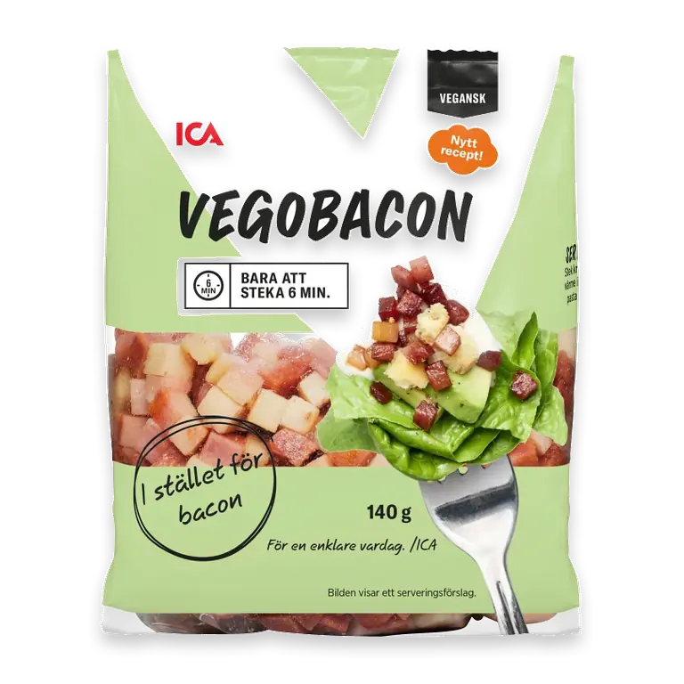 Vegobacon Färsk 140g