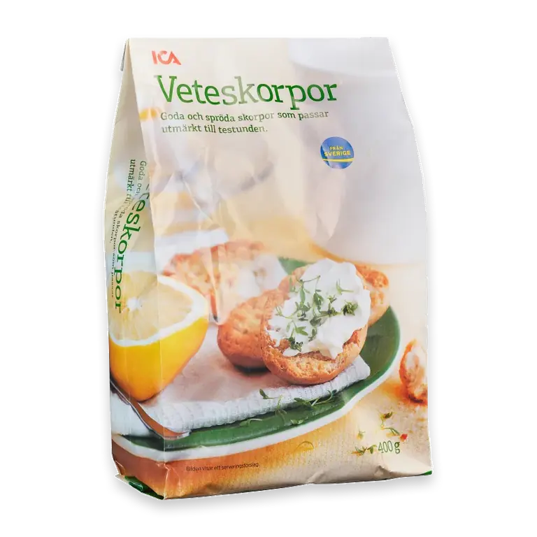 Veteskorpor 400g