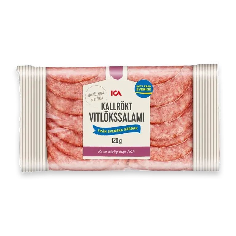 Vitlökssalami Kallrökt 120g