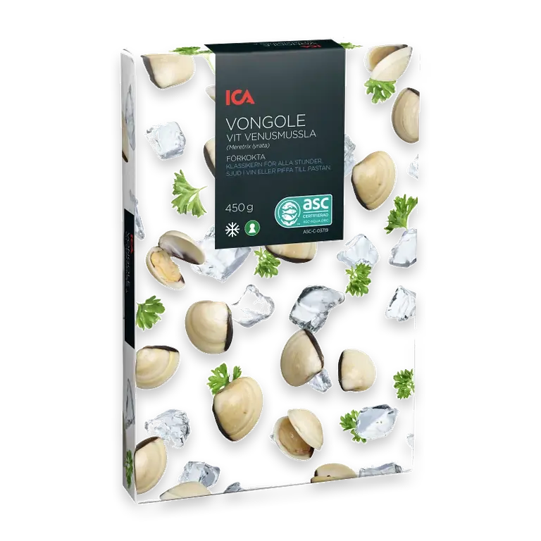 Vongole vit venusmussla 450g