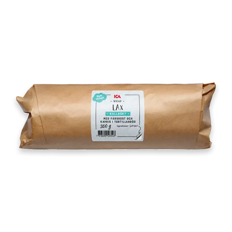 Wrap Kallrökt Lax 300g