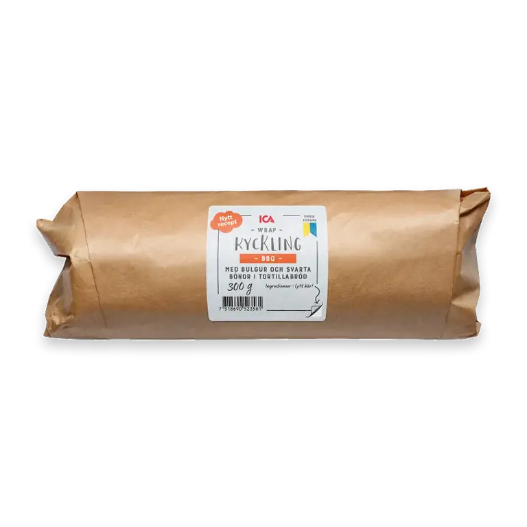 Wrap Kyckling BBQ 300g