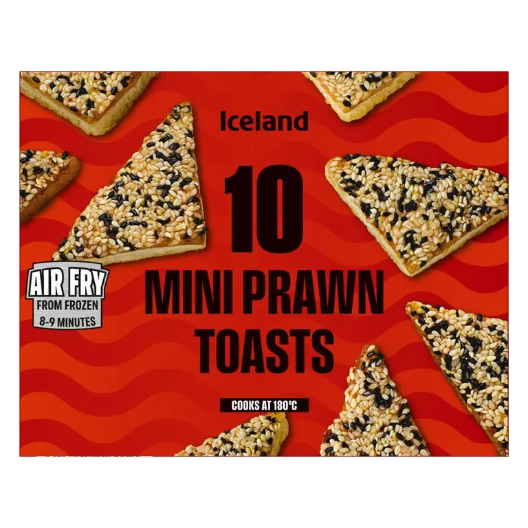 10 Mini Prawn Toasts 150g