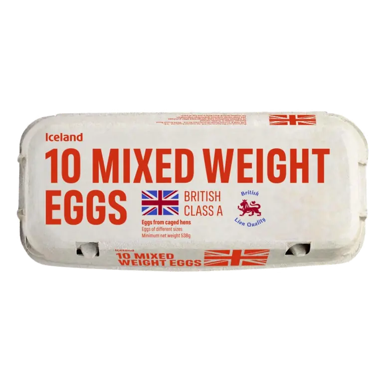 10 Mixed Weight British Eggs