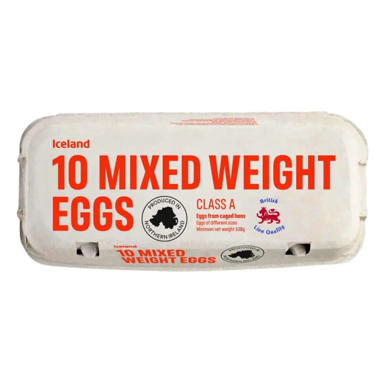10 Mixed Weight Eggs