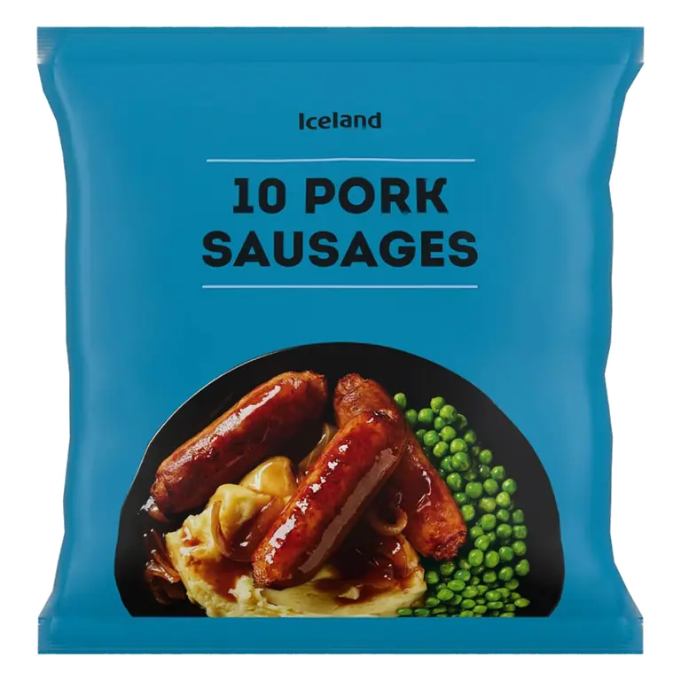 10 Pork Sausages 400g
