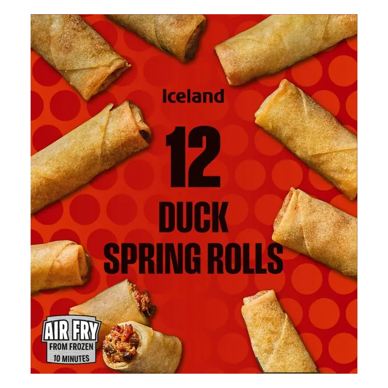 12 Duck Spring Rolls 300g