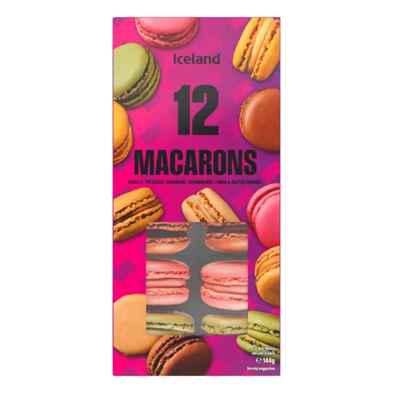 12 Macarons 144g
