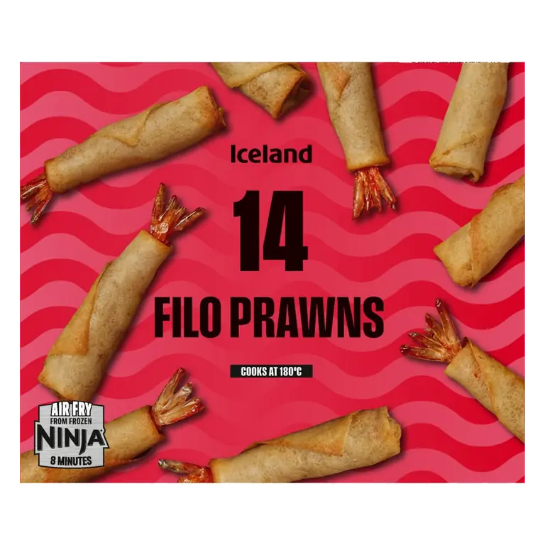 14 Filo Prawns 168g