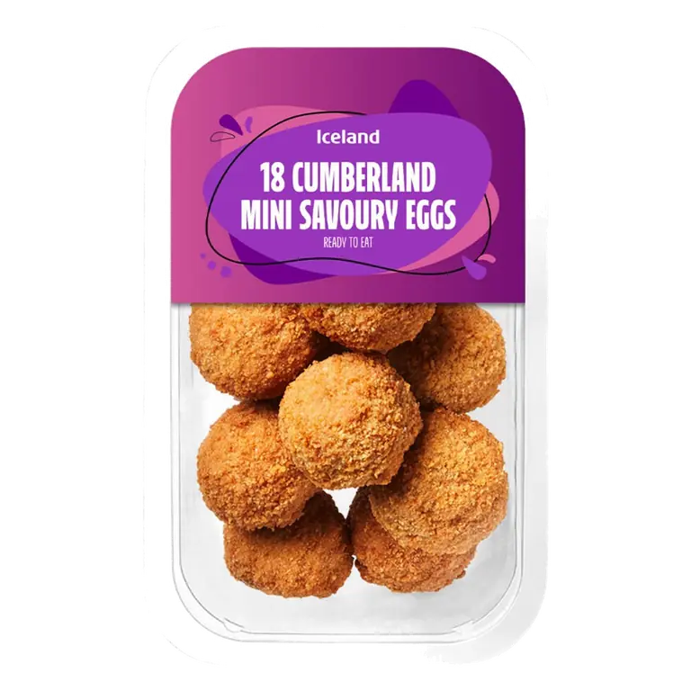 18 (Approx.) Cumberland Mini Savoury Eggs 216g