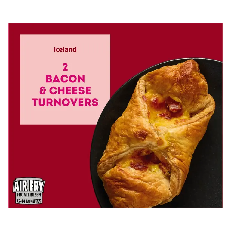2 Bacon & Cheese Turnovers 180g