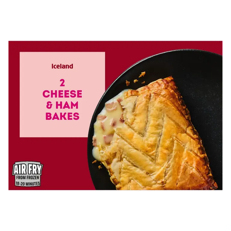 2 Cheese & Ham Bakes 260g