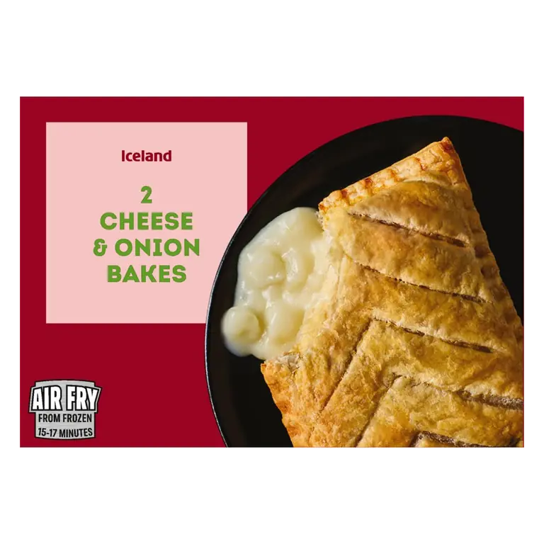 2 Cheese & Onion Bakes 260g