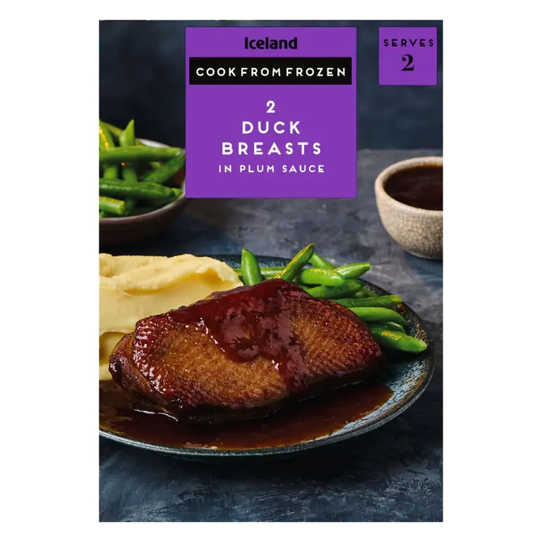 2 Duck Breasts in Plum Sauce 400g