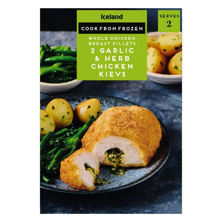 2 Garlic & Herb Chicken Kievs 320g
