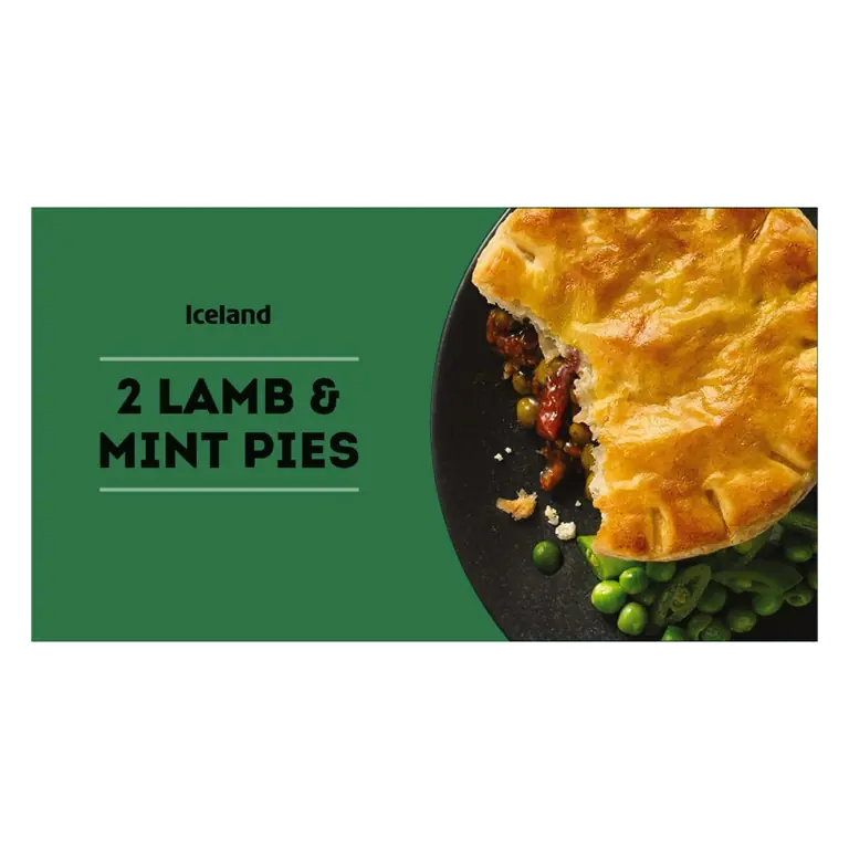 2 Lamb & Mint Pies 240g