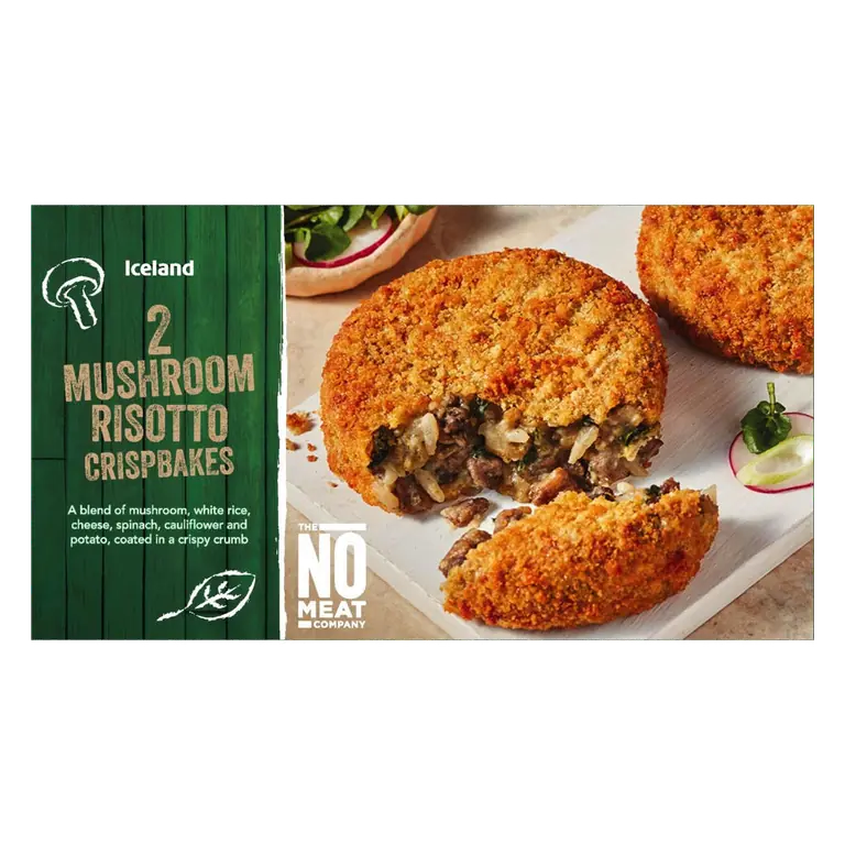2 Mushroom Risotto Crispbakes 240g
