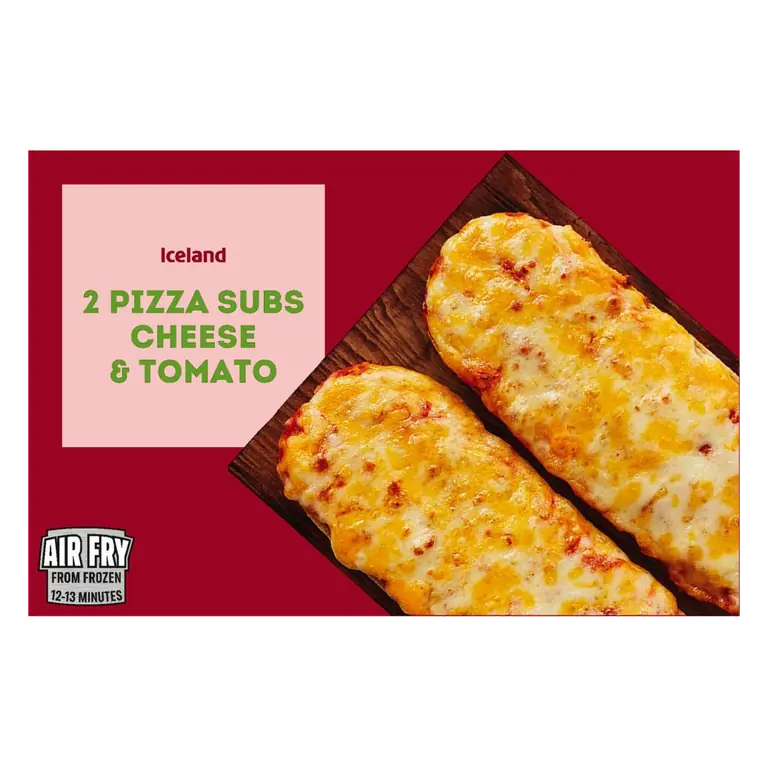 2 Pizza Subs Cheese & Tomato 270g