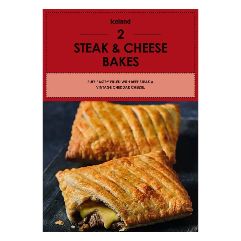2 Steak & Cheese Bakes 280g