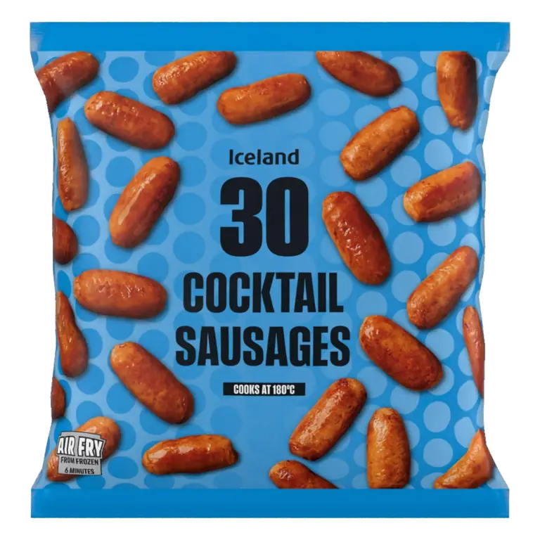 30 (Approx.) Cocktail Sausages 360g