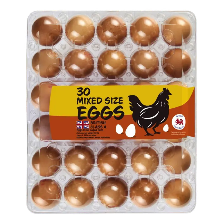 30 Mixed Size Eggs