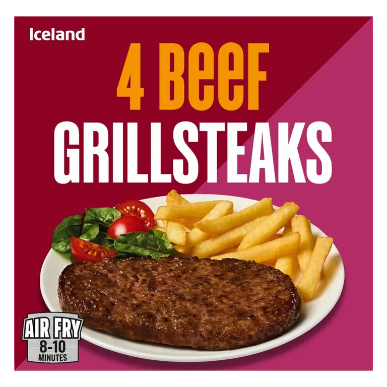 4 Beef Grillsteaks 300g