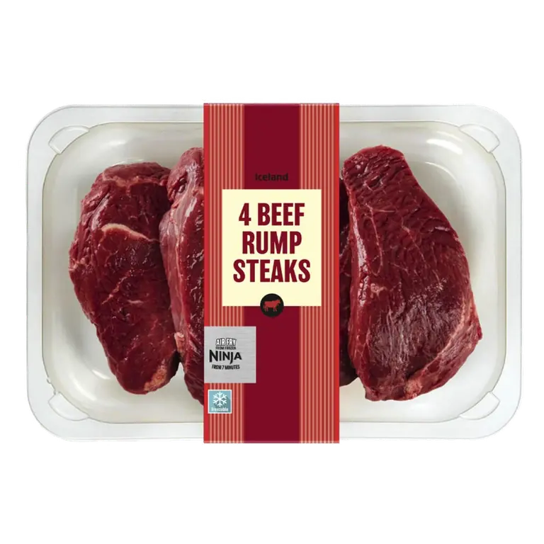 4 Beef Rump Steaks