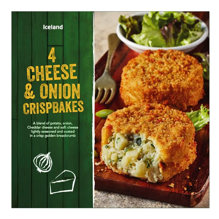 4 Cheese & Onion Crispbakes 454g