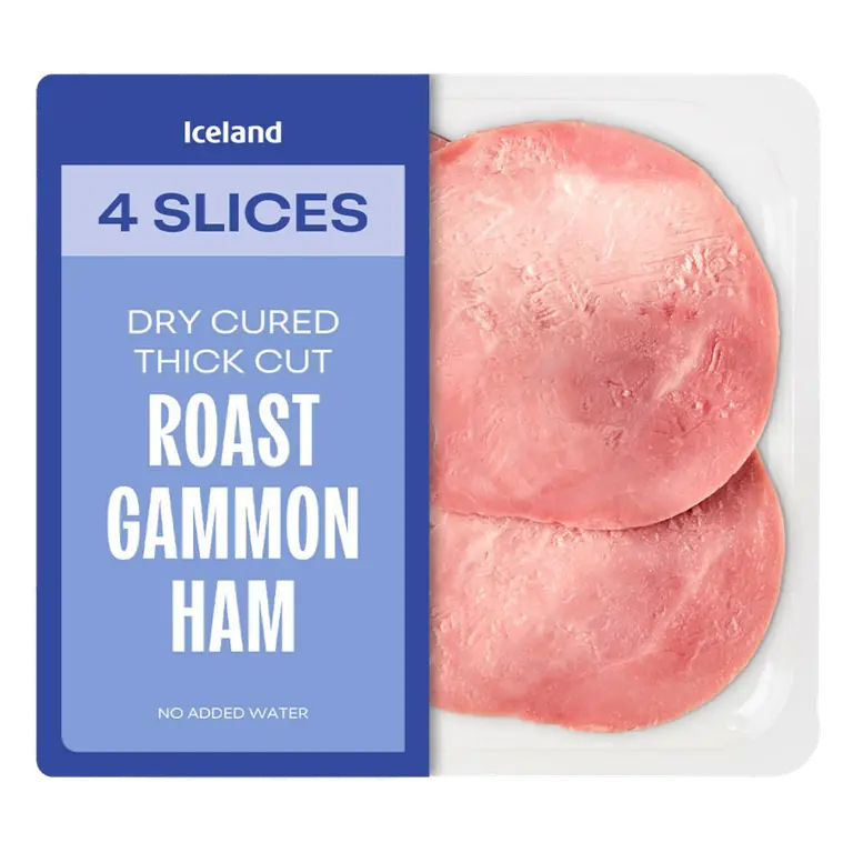 4 Slices (Approx.) Thick Cut Prime Cuts Gammon Ham 100g