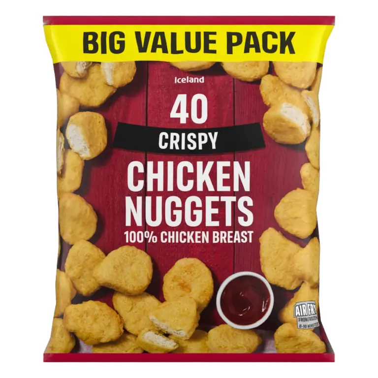 40 (approx.) Crispy Chicken Nuggets 840g