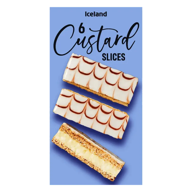 6 Custard Slices 210g