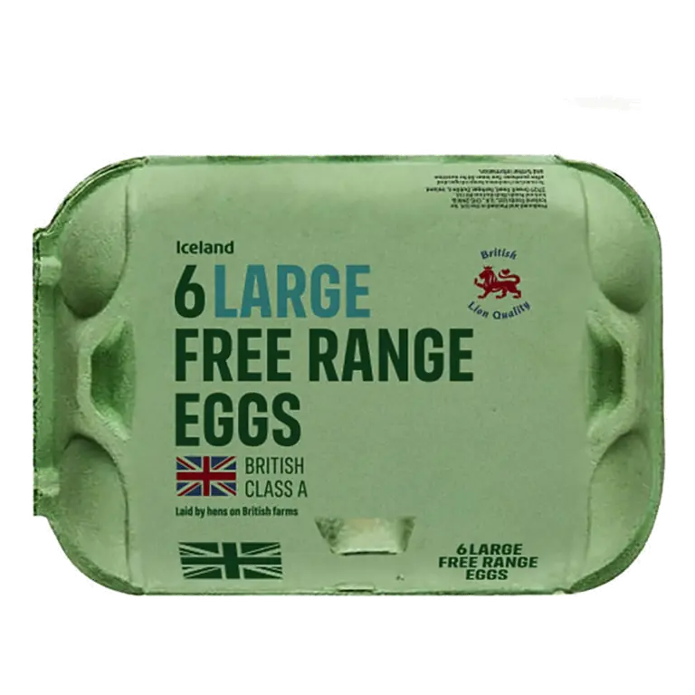 6 Large Free Range British Eggs