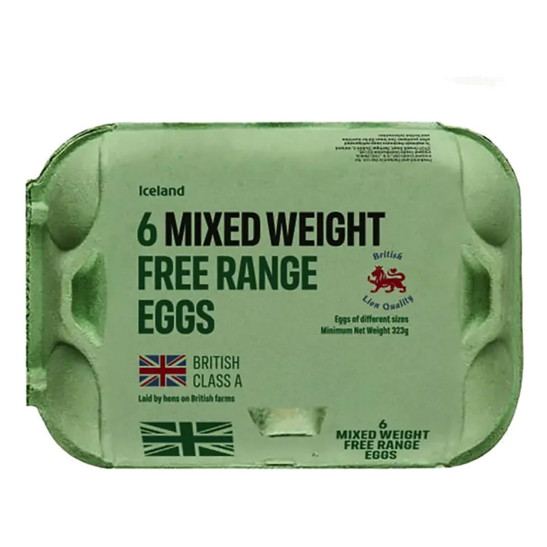 6 Mixed Weight Free Range British Eggs