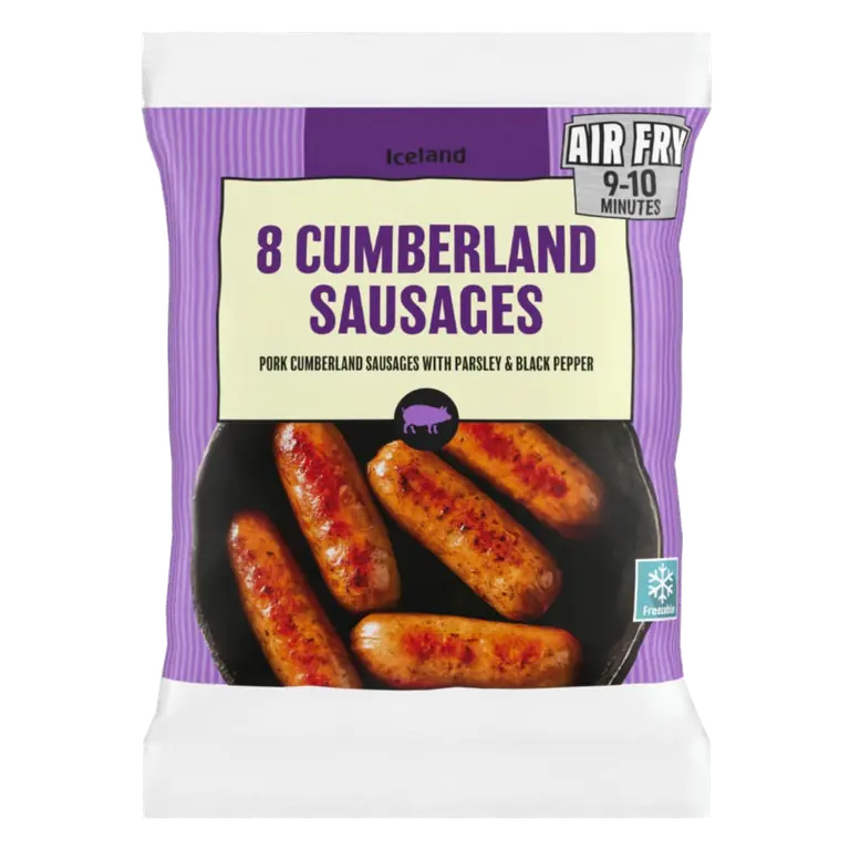 8 Cumberland Sausages 360g