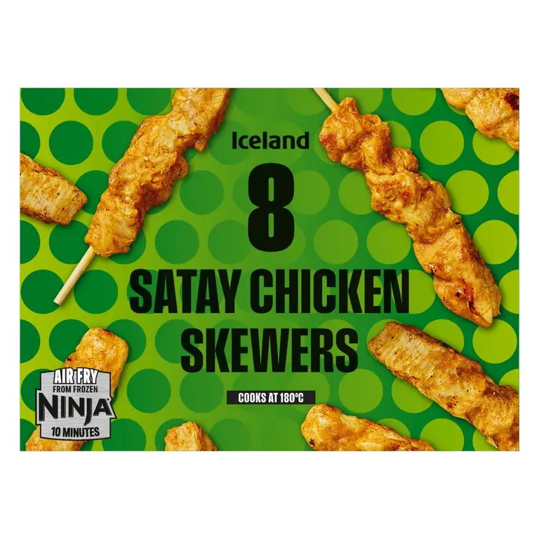 8 Satay Chicken Skewers 144g
