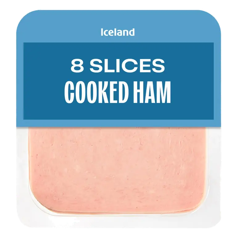 8 Slices (Approx.) Cooked Ham 80g