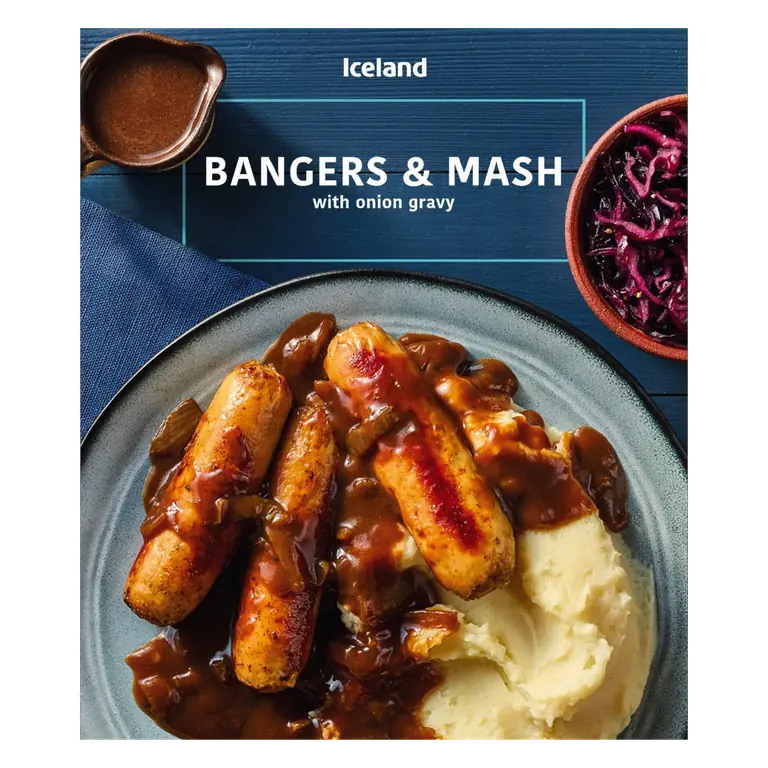 Bangers & Mash with Onion Gravy 400g