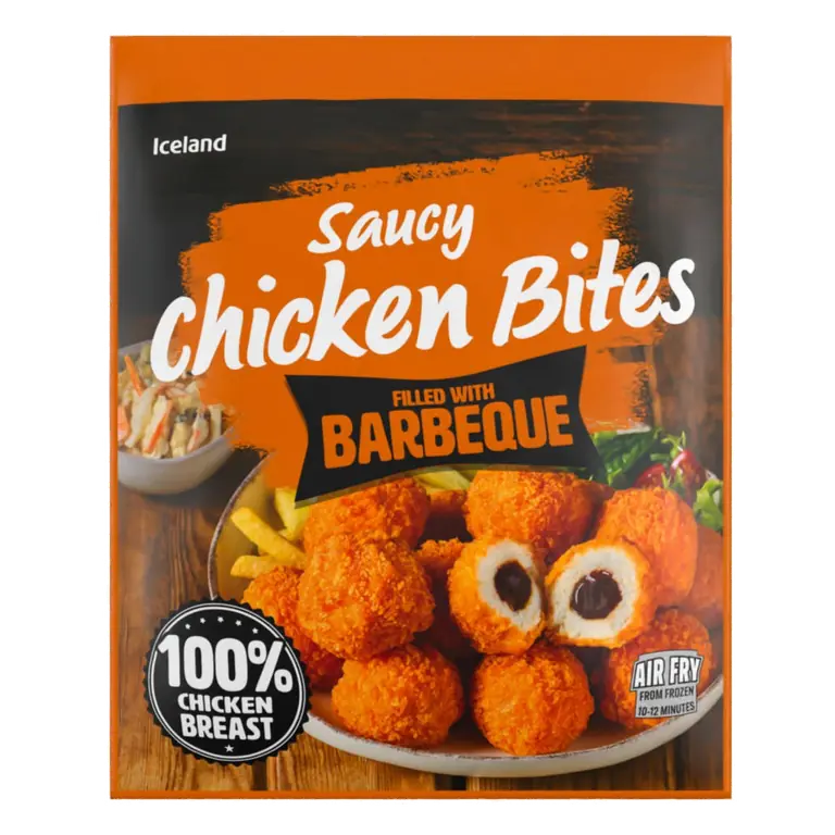 Barbeque Saucy Chicken Bites 504g