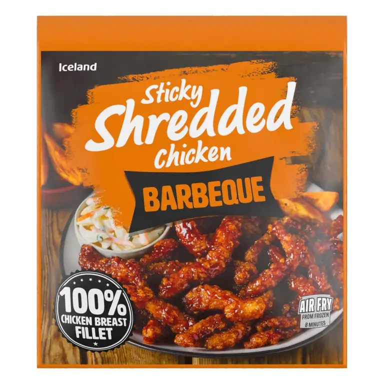 Barbeque Sticky Shredded Chicken 400g